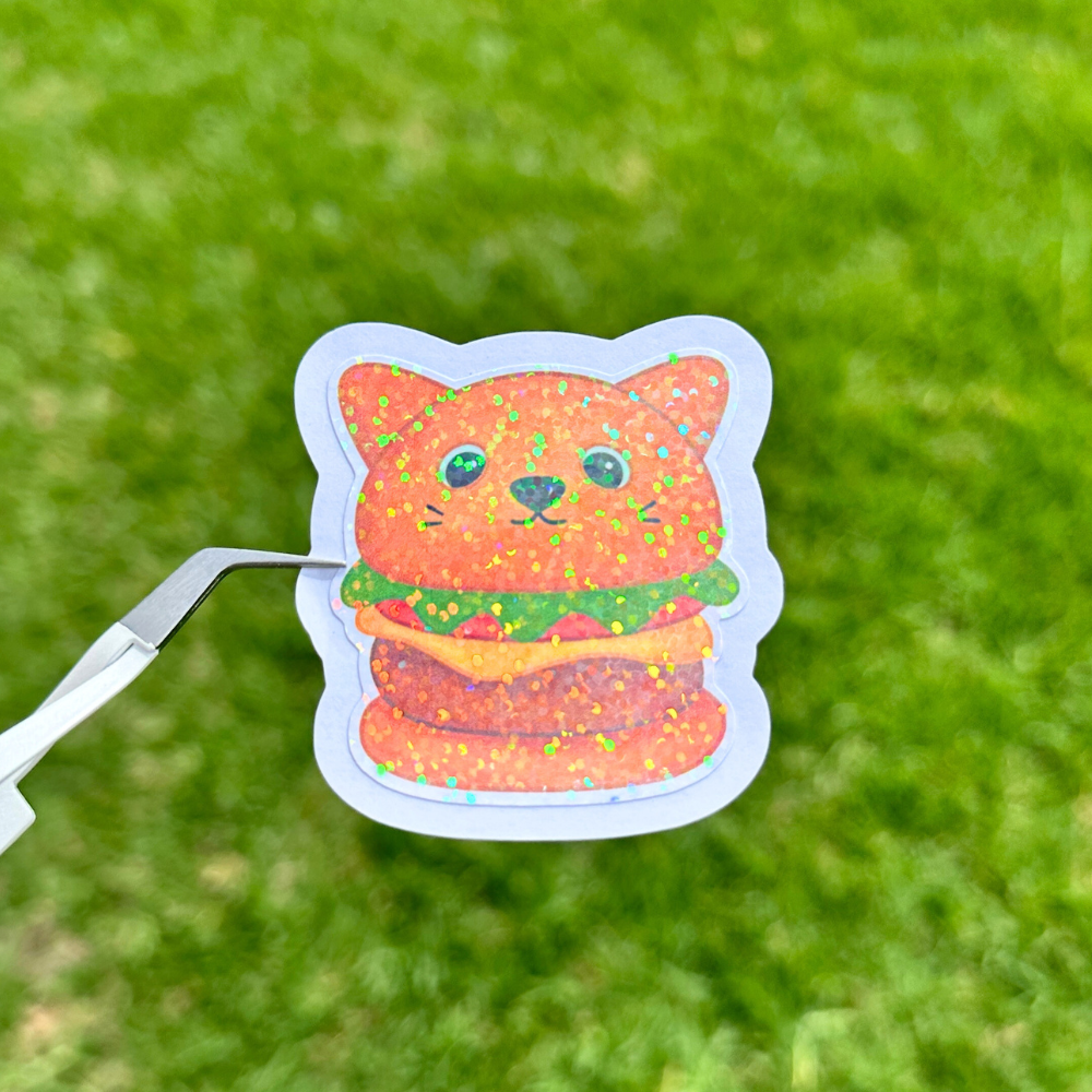 PATTY THE CATBURGER - STICKER