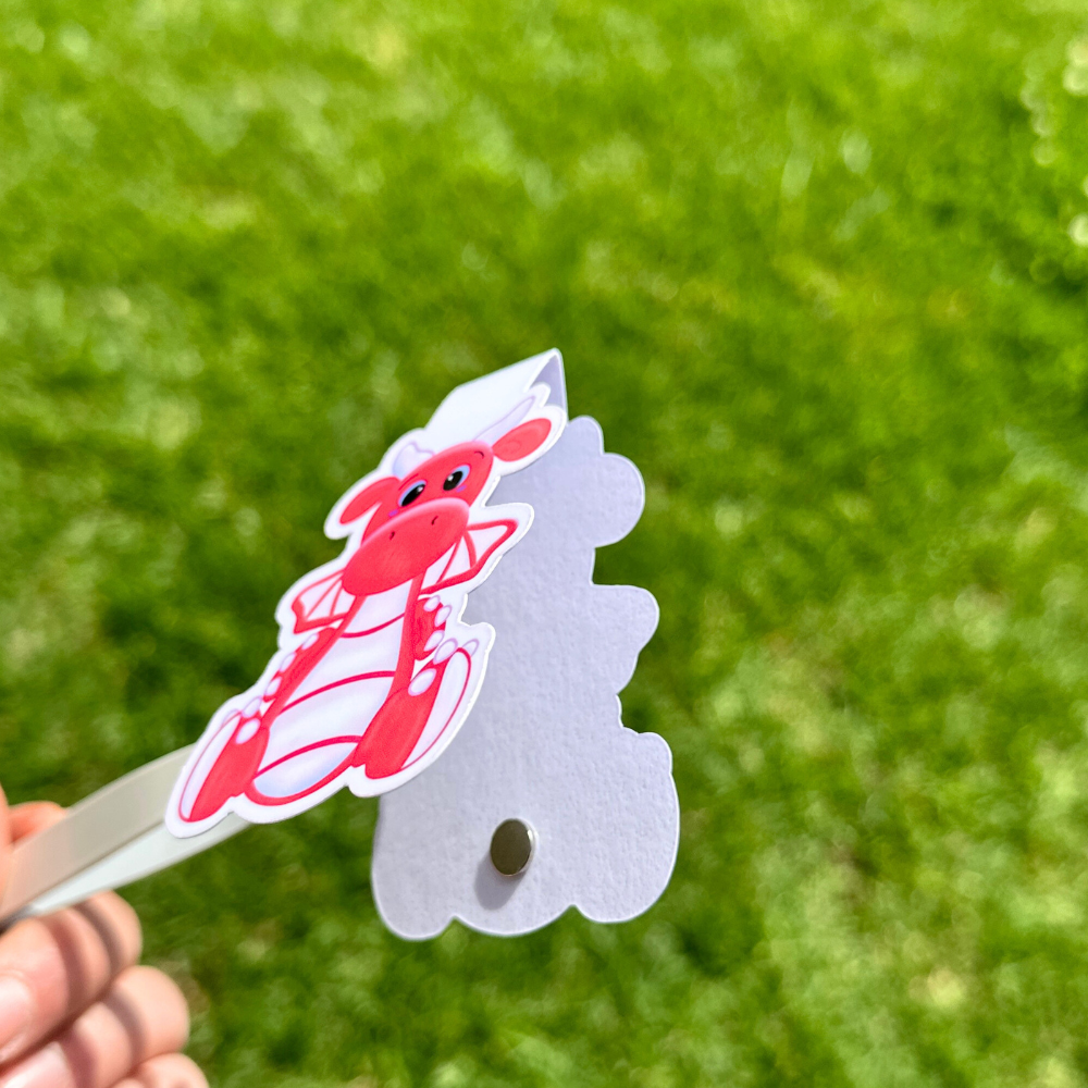 CHARLIE THE DRAGON - BOOKMARK