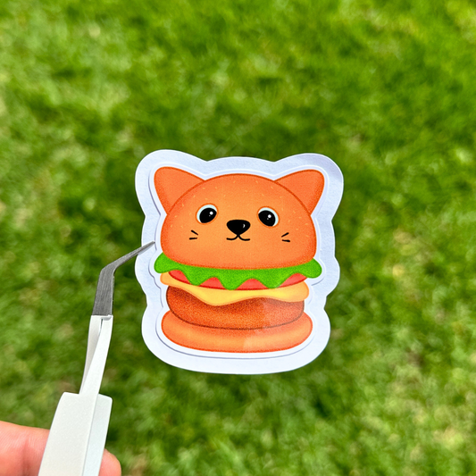 PATTY THE CATBURGER - STICKER